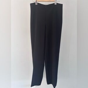 Joseph Ribkoff Black Straight-Leg Dress Pants